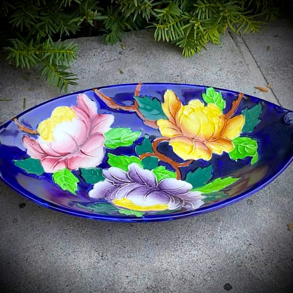 Maling pottery  Trinket Dish made in England. EVC
